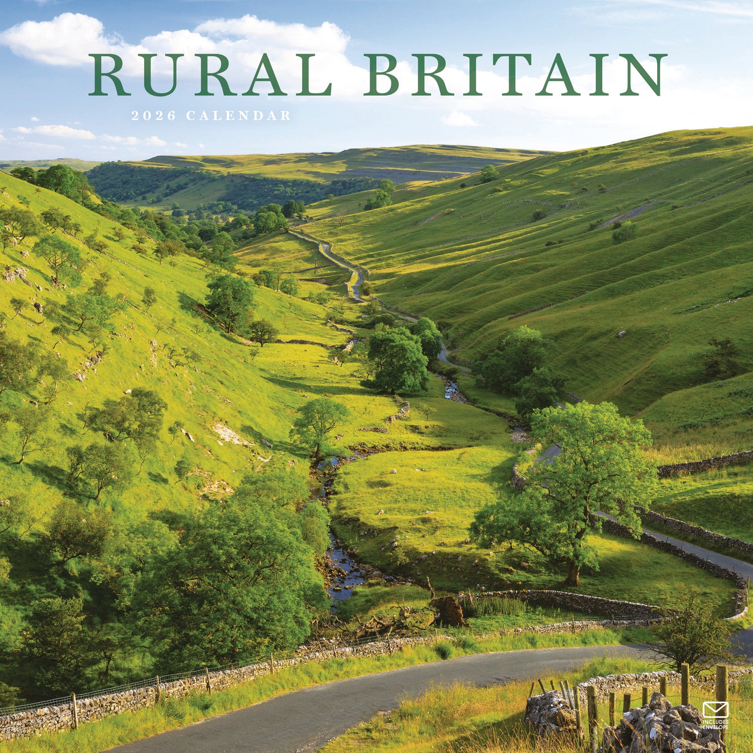 Rural Britain Wall Calendar 2026 Otter House