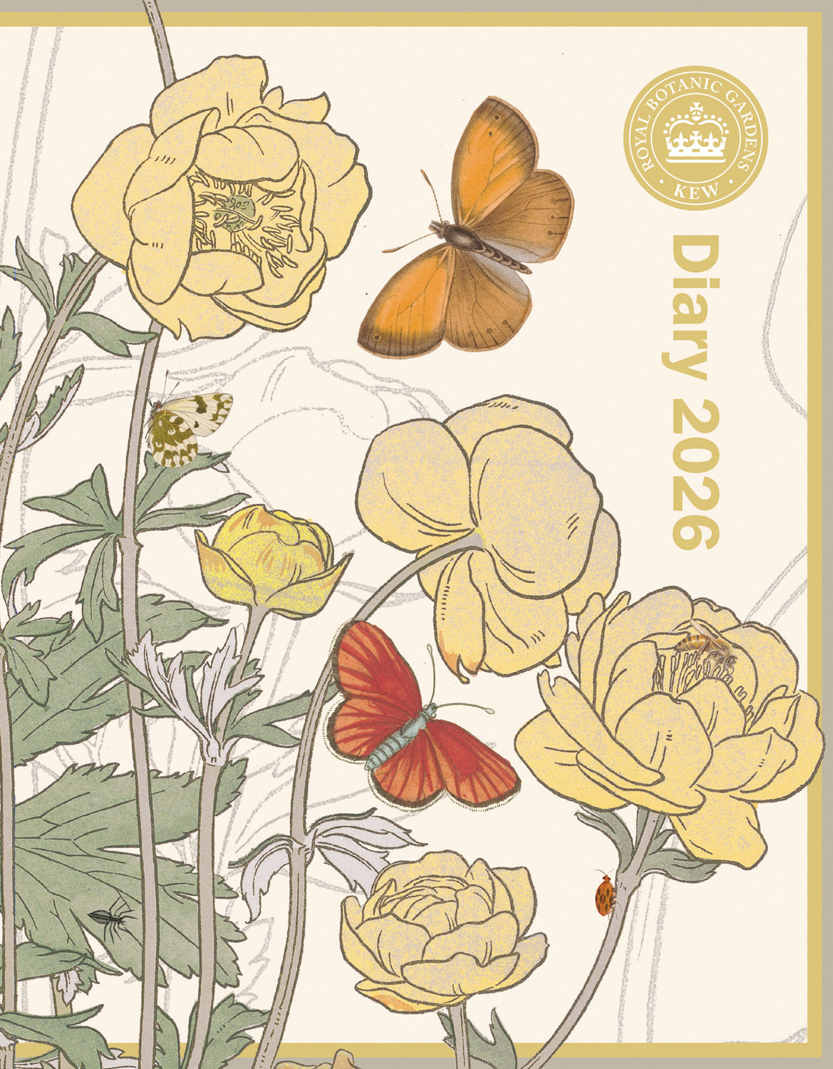 Royal Botanic Gardens Kew Dlx Cased Diary 2026 Otter House