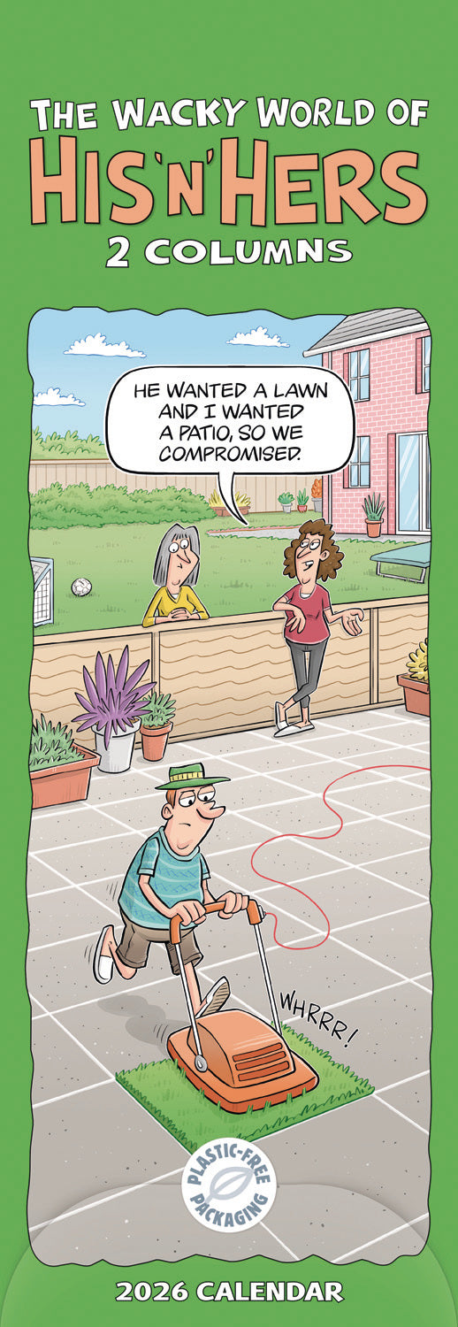 Wacky World of His n Hers Planner Calendar 2026