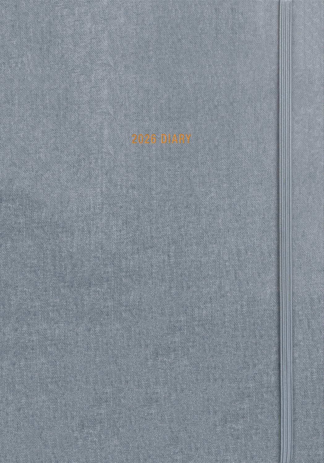 Fashion Charcoal A5 Cased Diary 2026