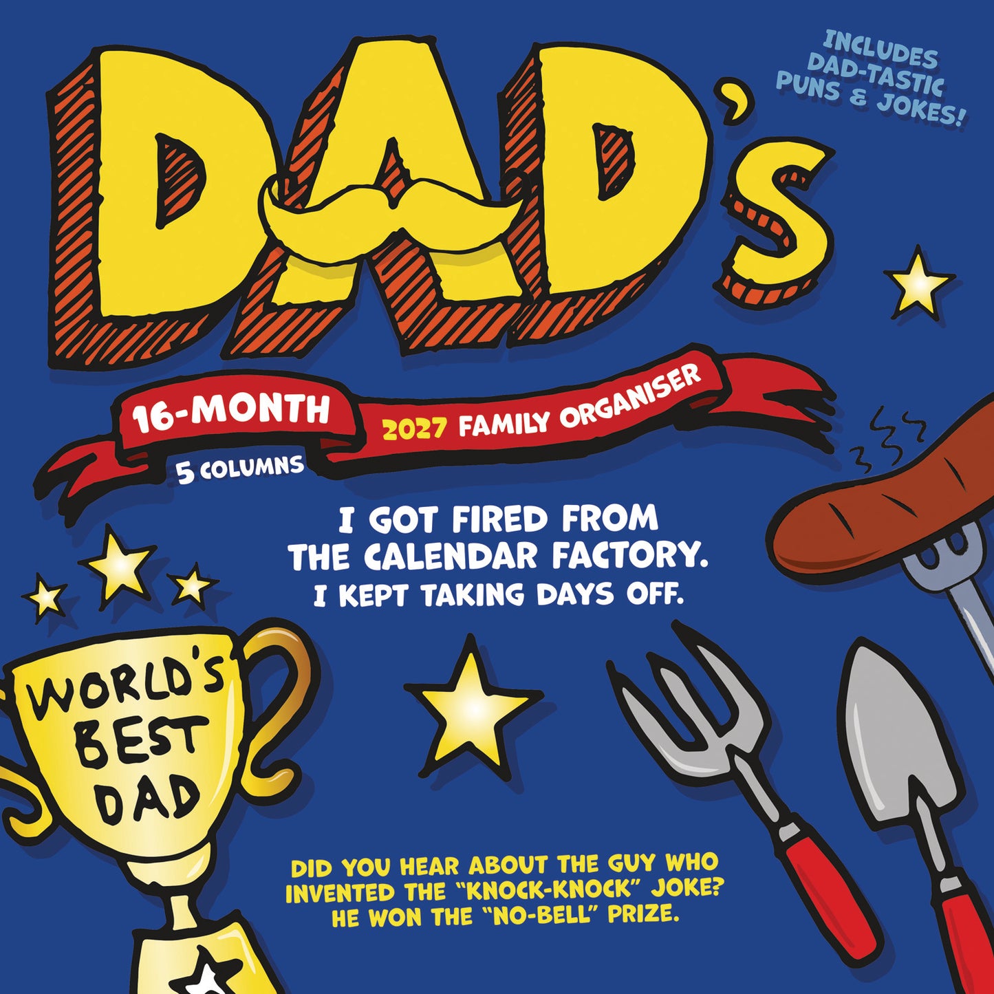 Dads Family Organise Planner Wall Calendar 2027