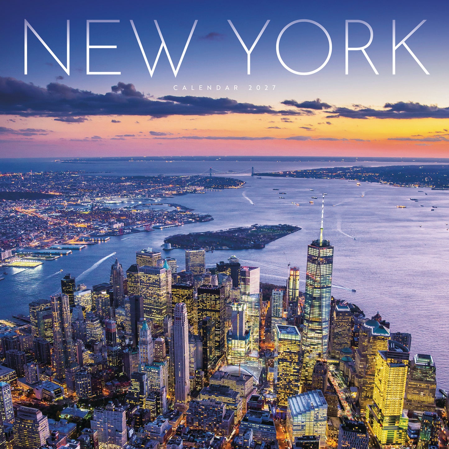 New York Wall Calendar 2027