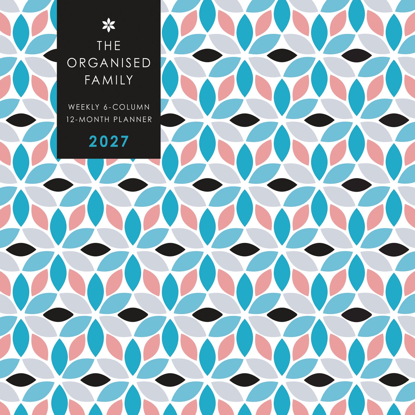 Organised Family (Geometric) WT Planner Wall Calendar 2027