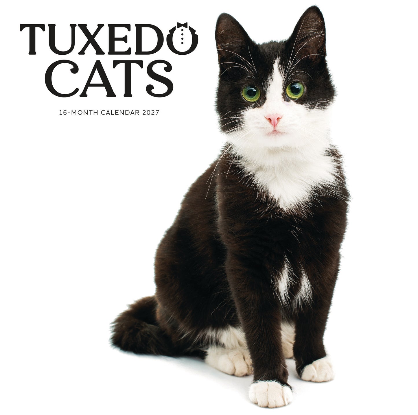 Tuxedo Cats Wall Calendar 2027
