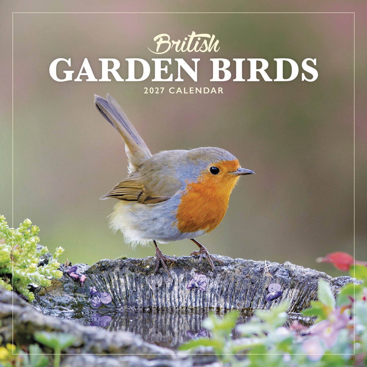 British Garden Birds Mini Calendar 2027