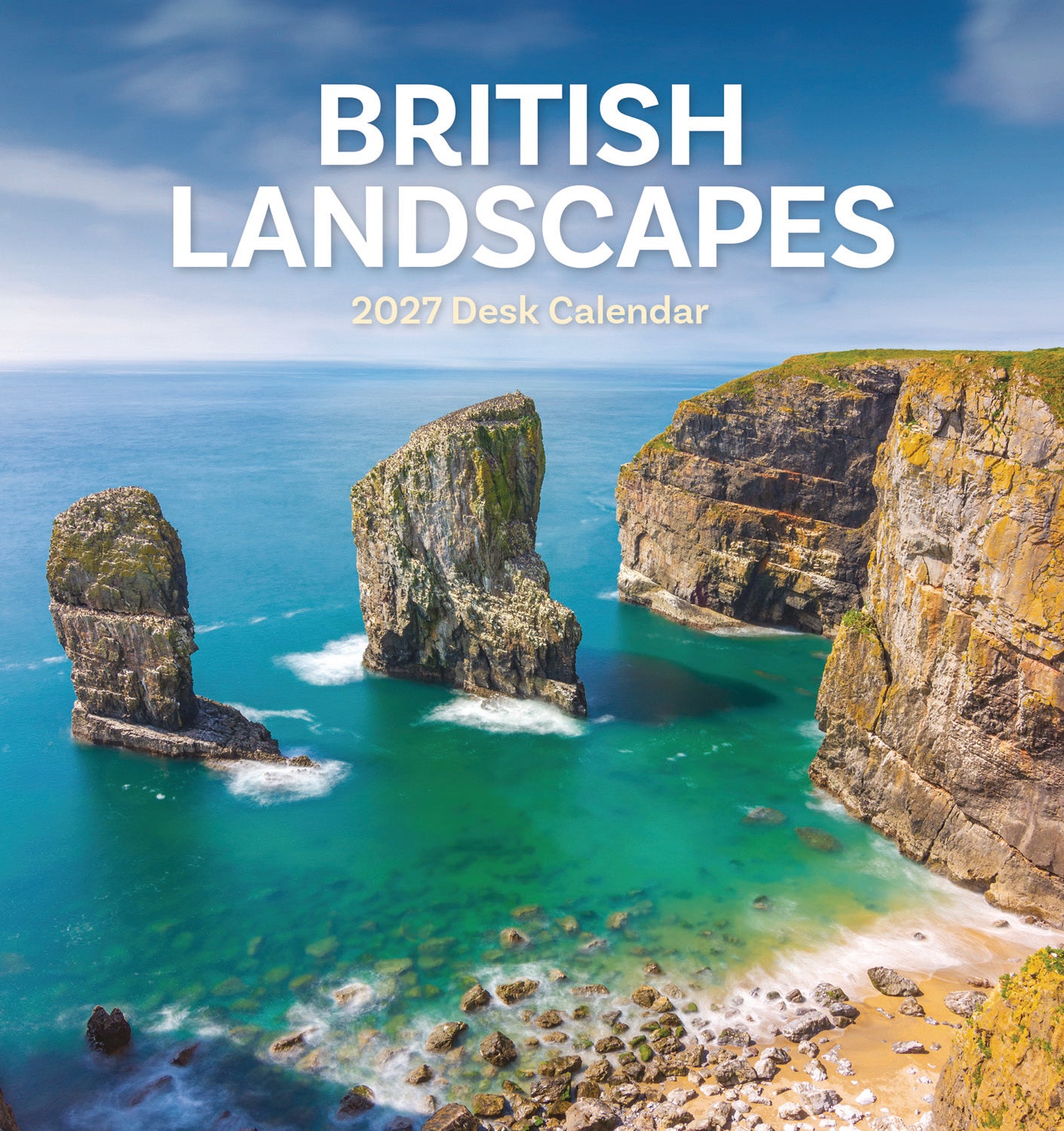 British Landscapes Easel Calendar 2027