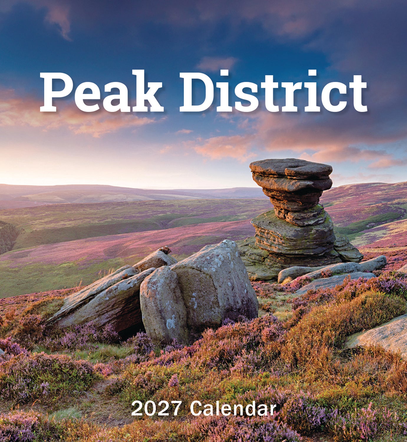 Peak District Mini Easel Calendar 2027