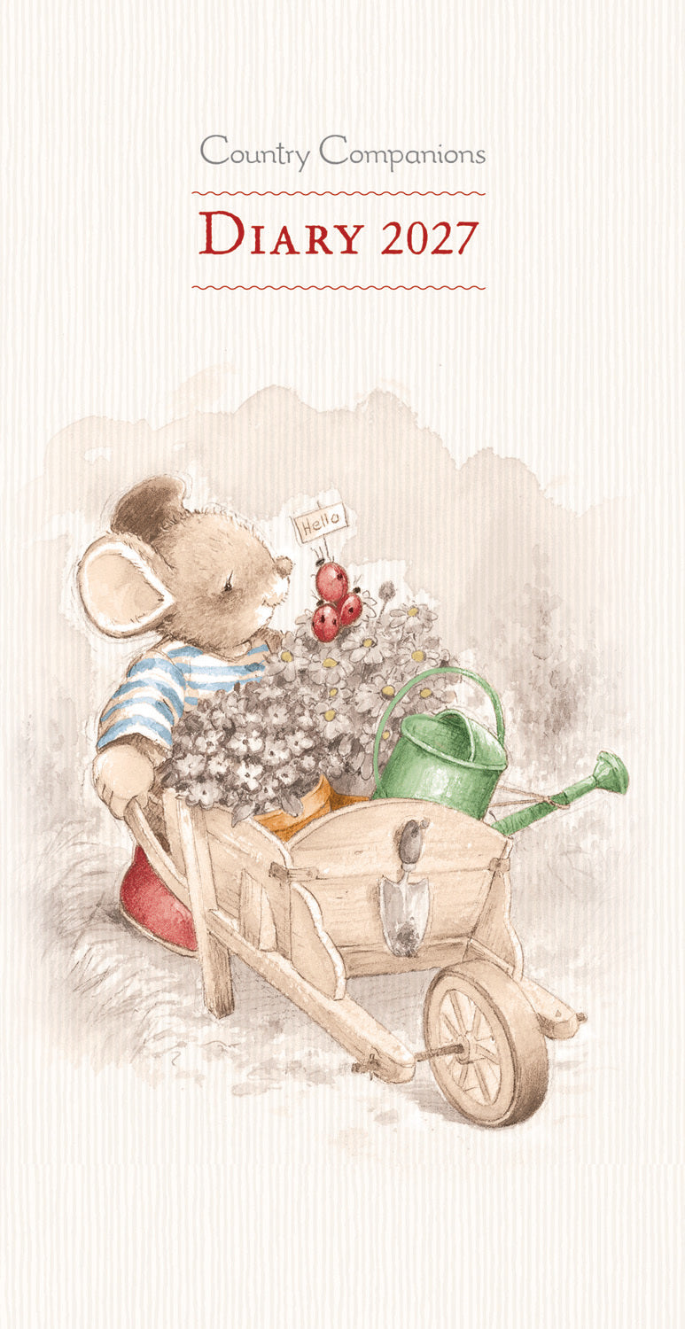 Country Companions Slim Diary 2027