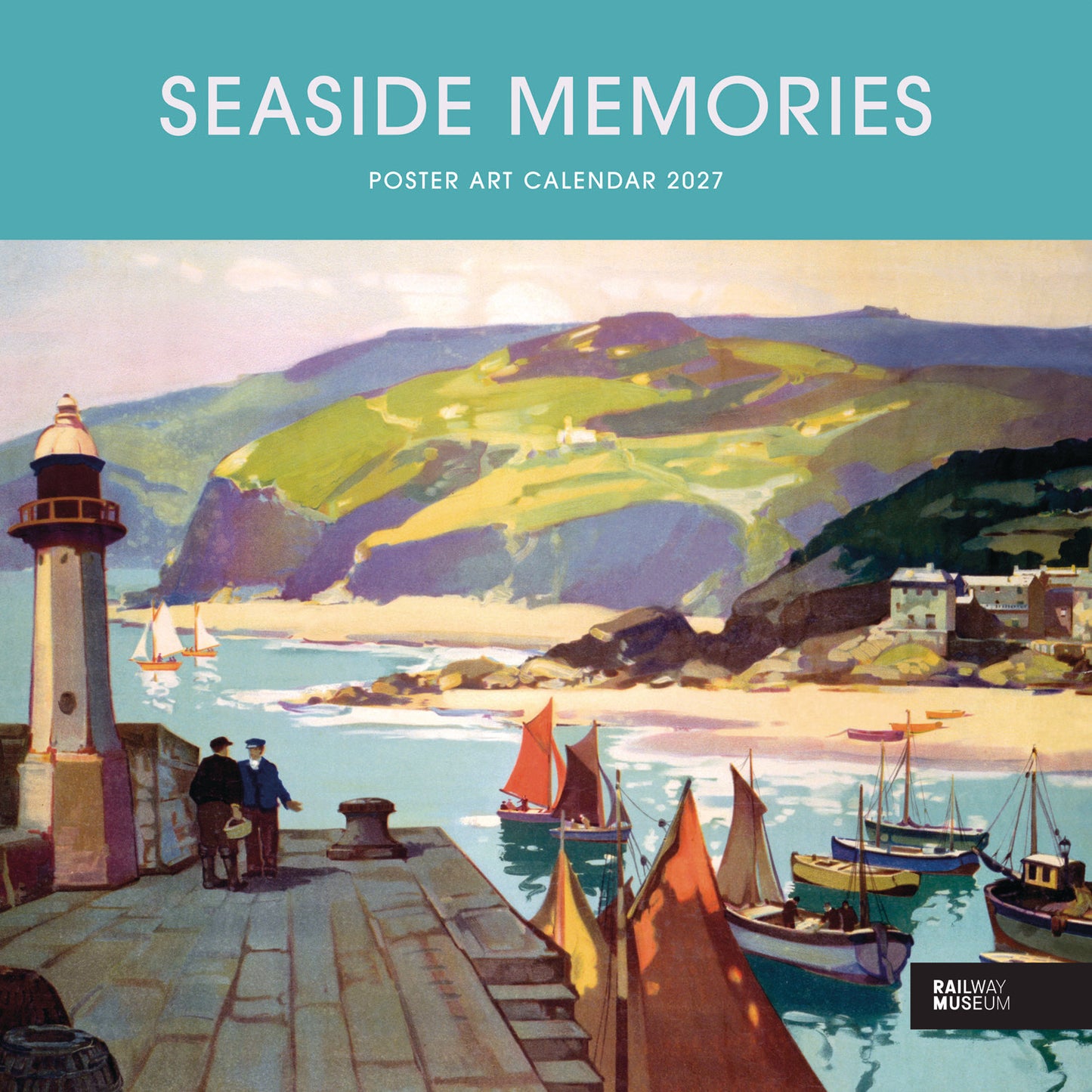 Seaside Memories NRM Wiro Wall Calendar 2027