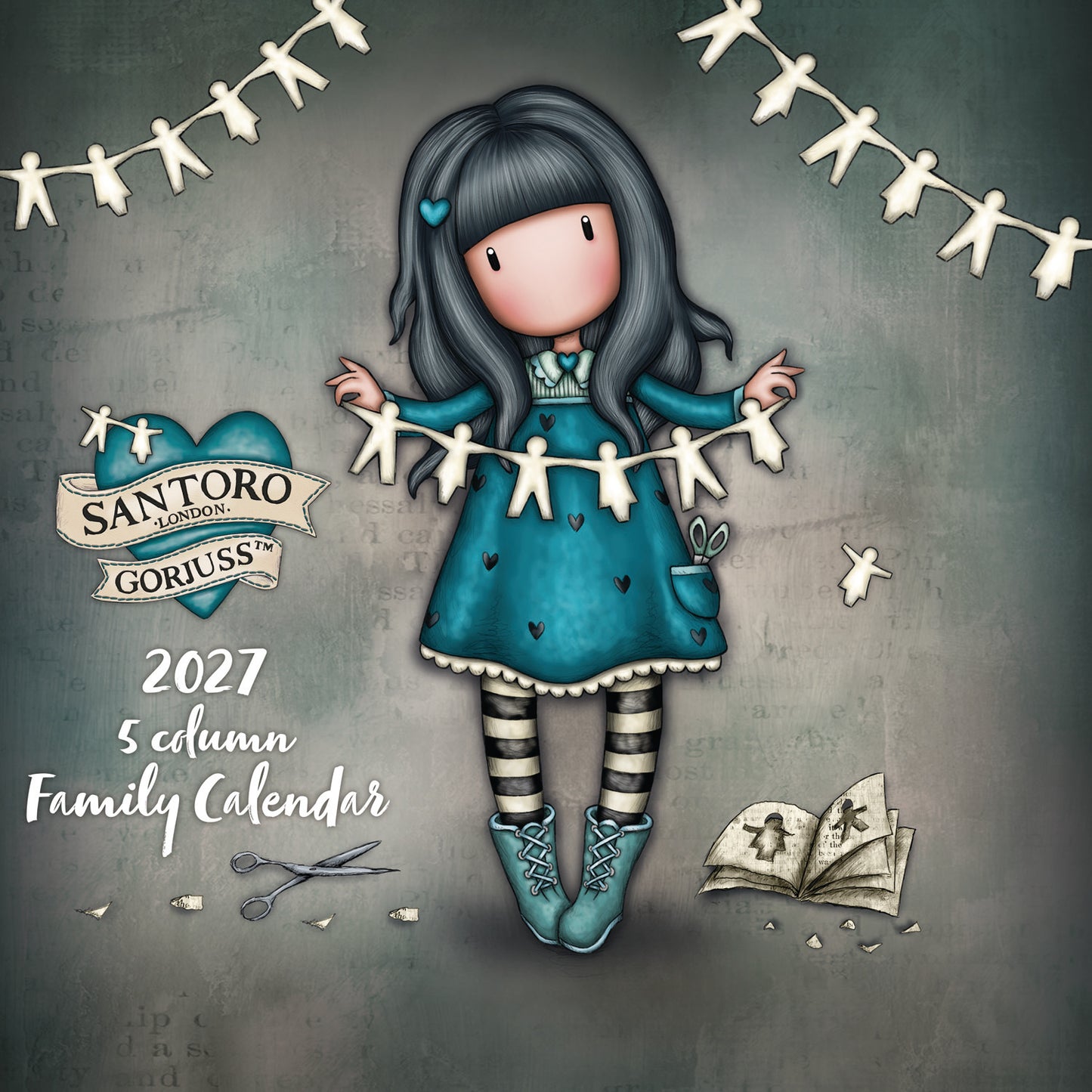 Gorjus Planner Wall Calendar 2027