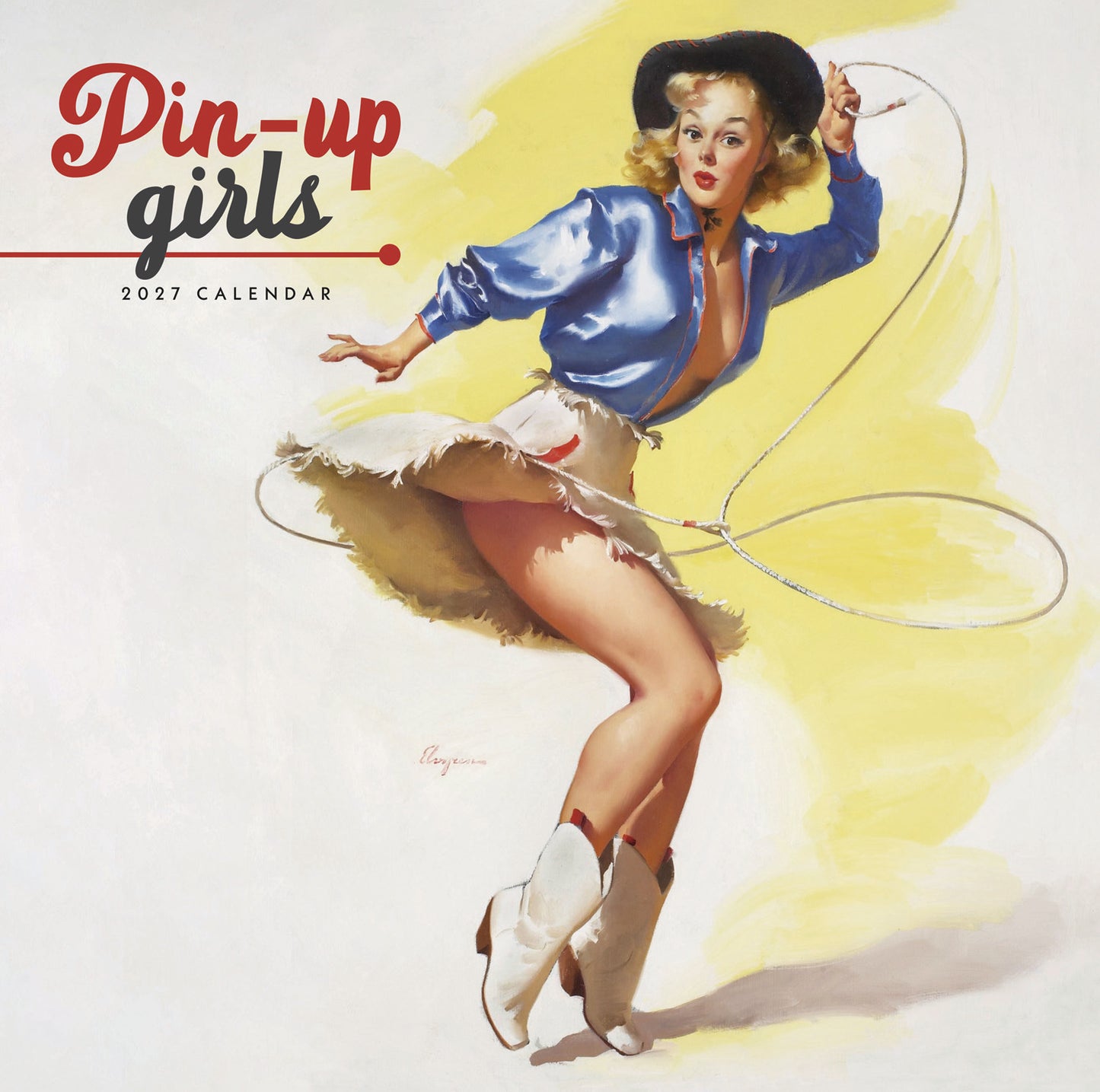 Pin Up Girls Wall Calendar 2027