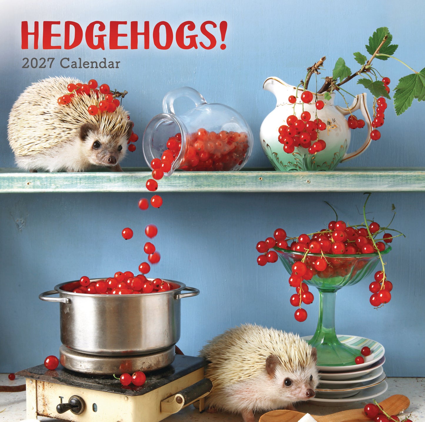 Hedgehogs! Wall Calendar 2027