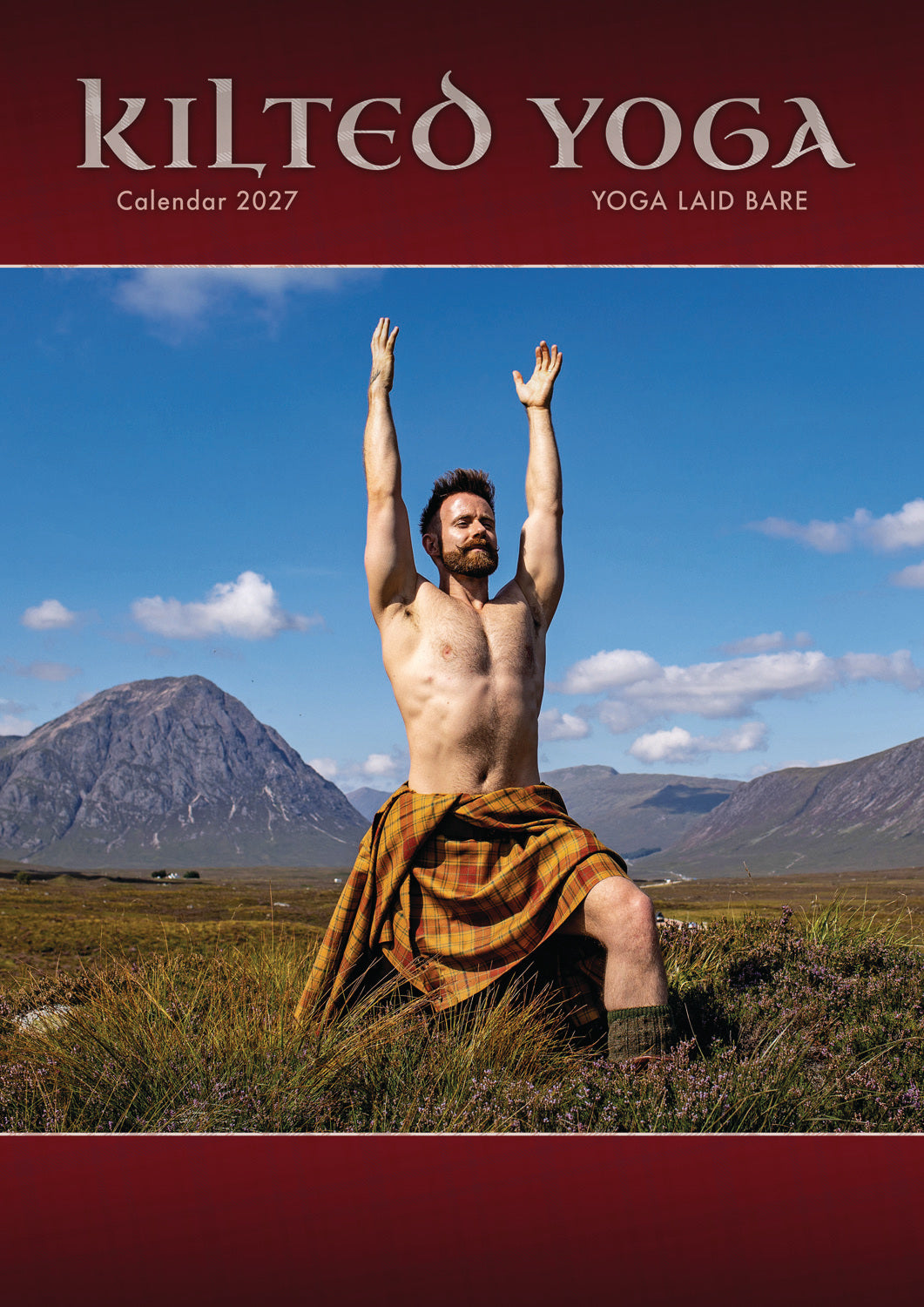 Kilted Yoga A3 Calendar 2027