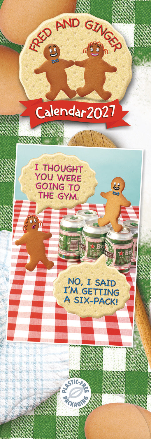 Fred & Ginger Slim Calendar 2027