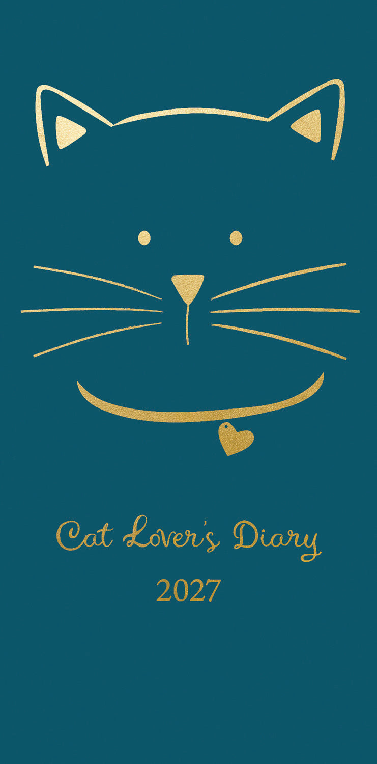 Fashion Diary Cat Lover Slim Diary 2027