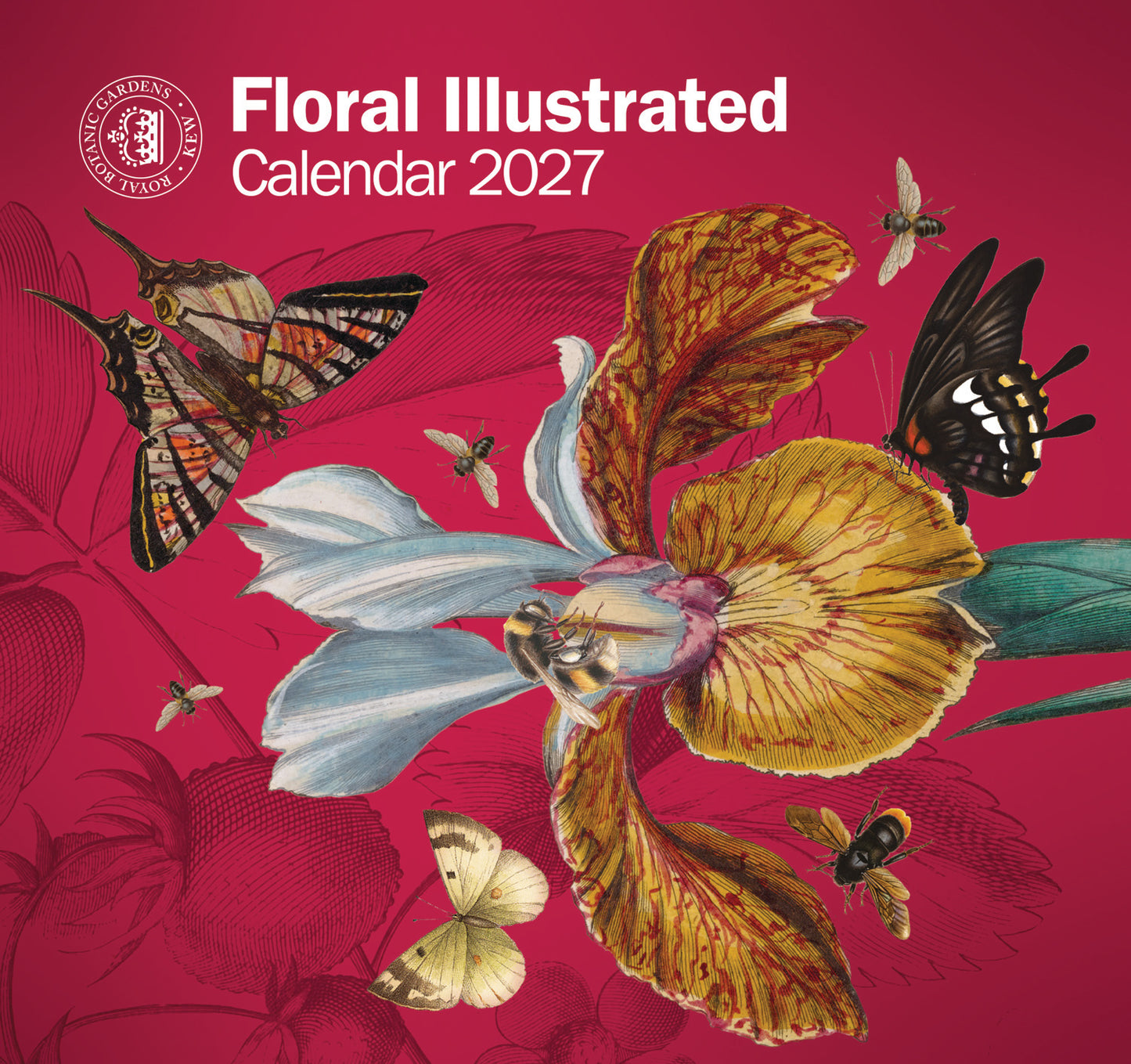 Royal Botanic Gardens Kew Easel Calendar 2027