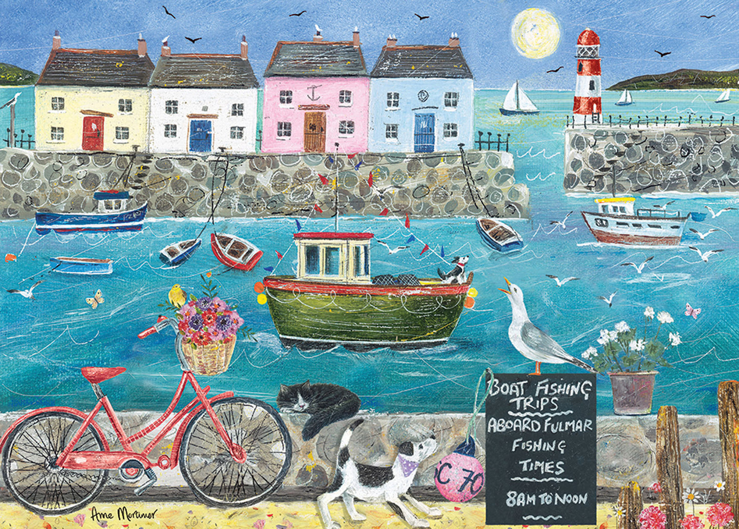 Harbour Side - 1000 Piece Jigsaw Puzzle