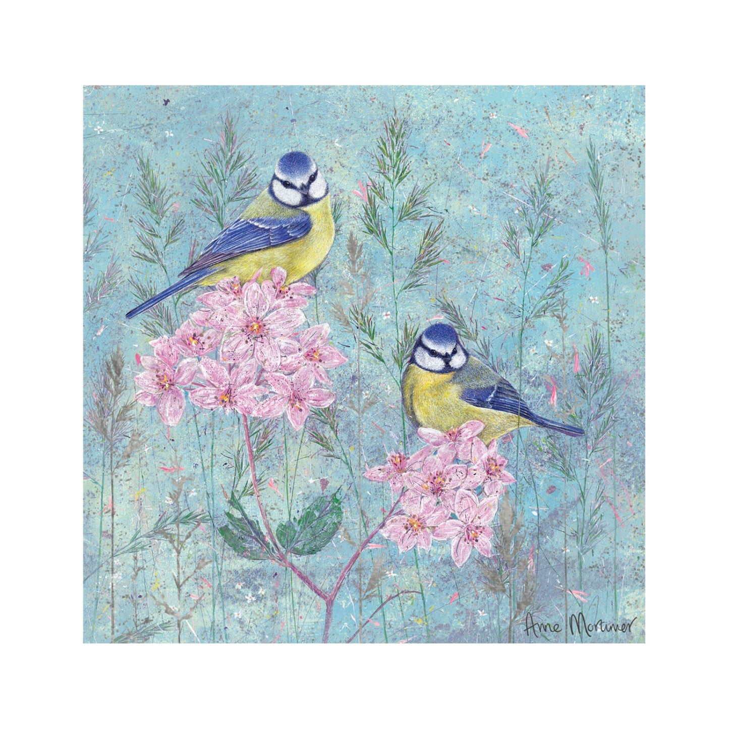 Enchanted Wildlife Card Collection - Blue Tits