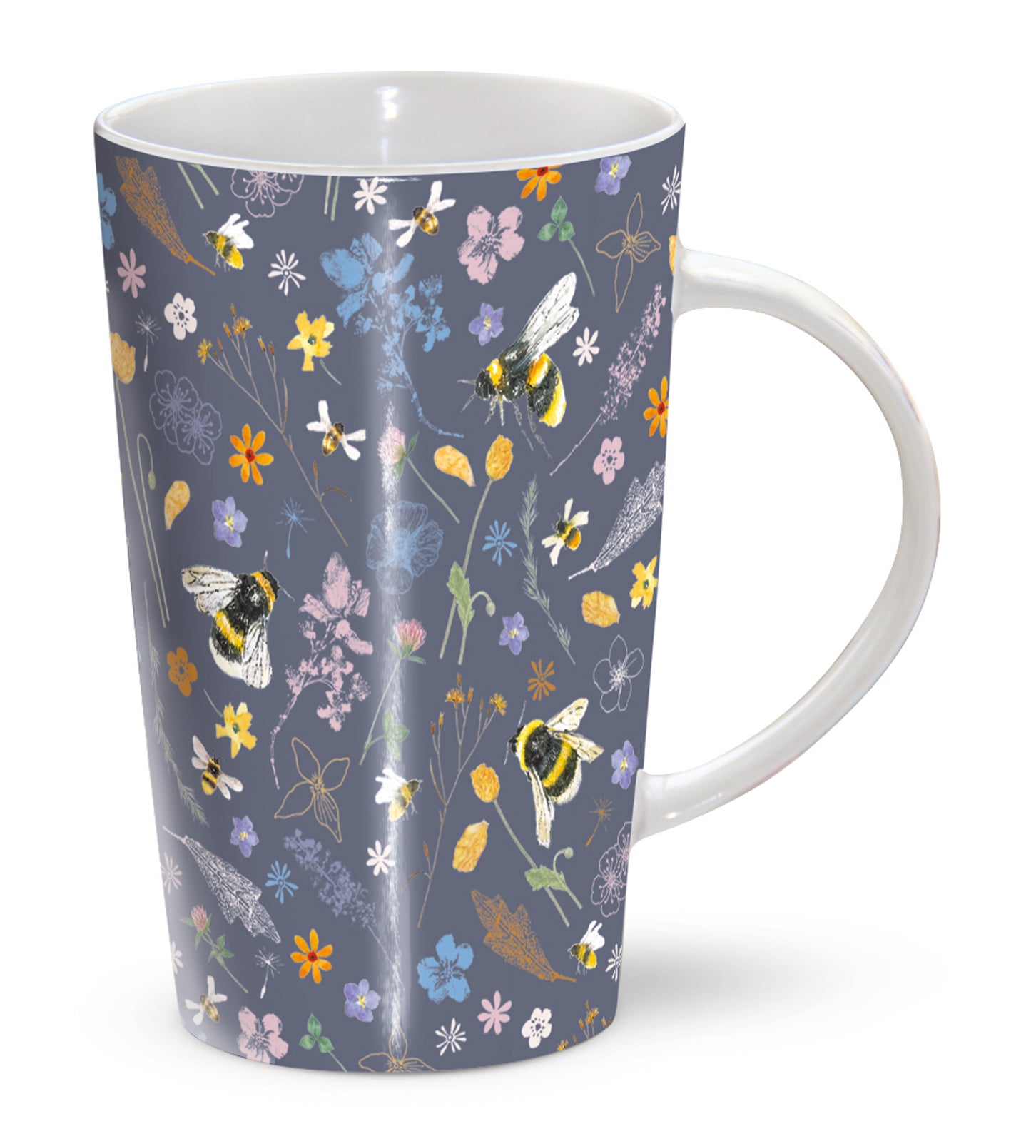 RSPB Beyond The Hedgerow - Bees Amongst Flowers - The Riverbank Mug