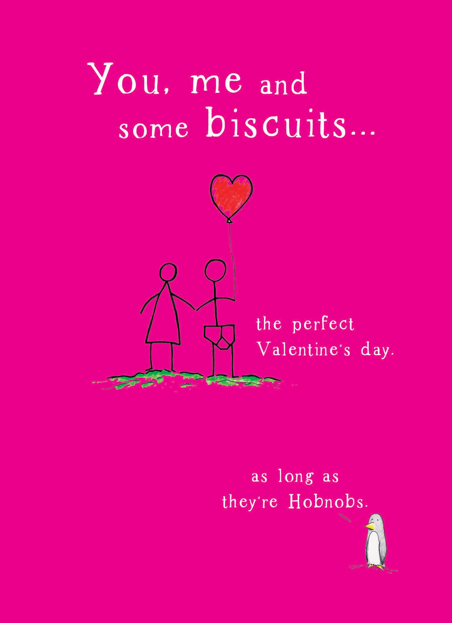 Valentines Day Card - Biscuits