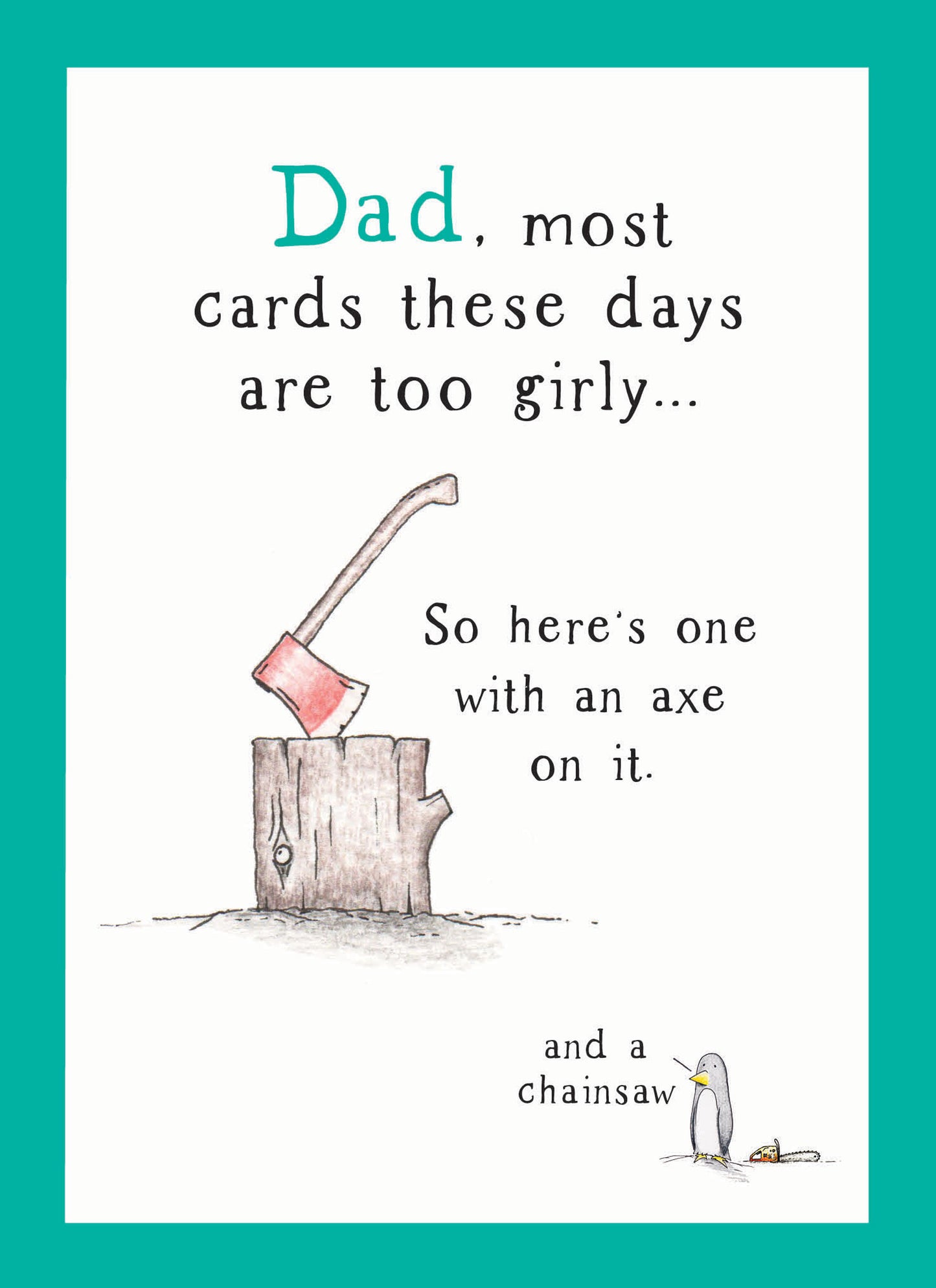 Father's Day Card - Axe