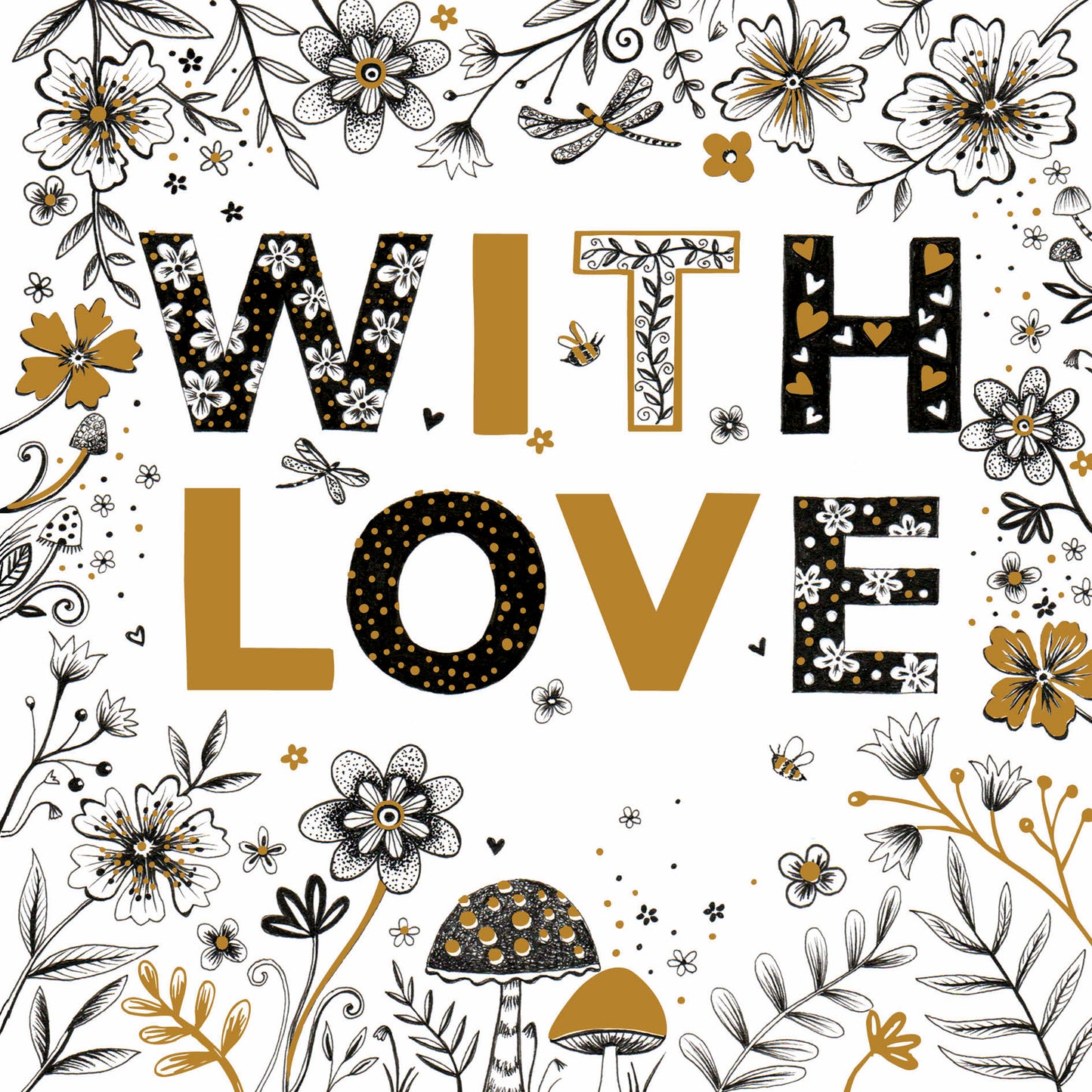 Ink Moon Card Collection - With Love