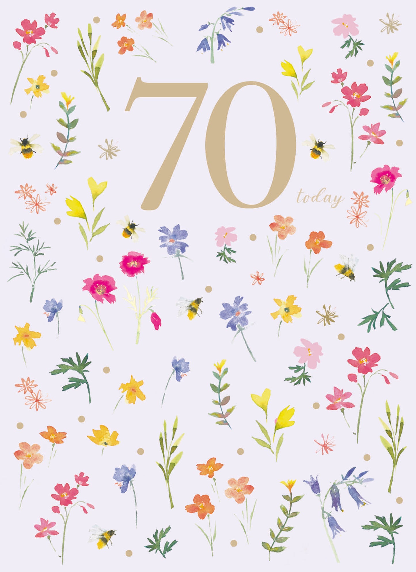 Age to Celebrate - 70 - Flower Stems