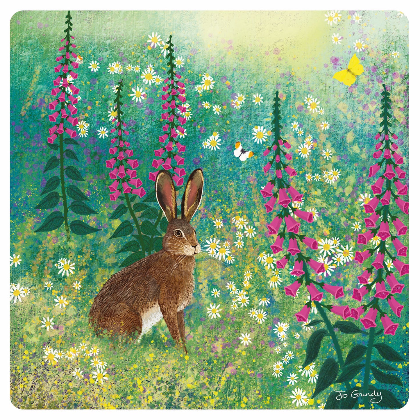 Jo Grundy Card Collection - Foxglove Meadow