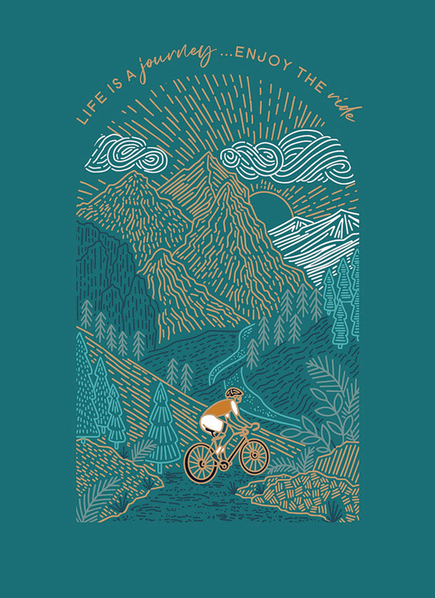 Elliott Card Collection - Cyclist