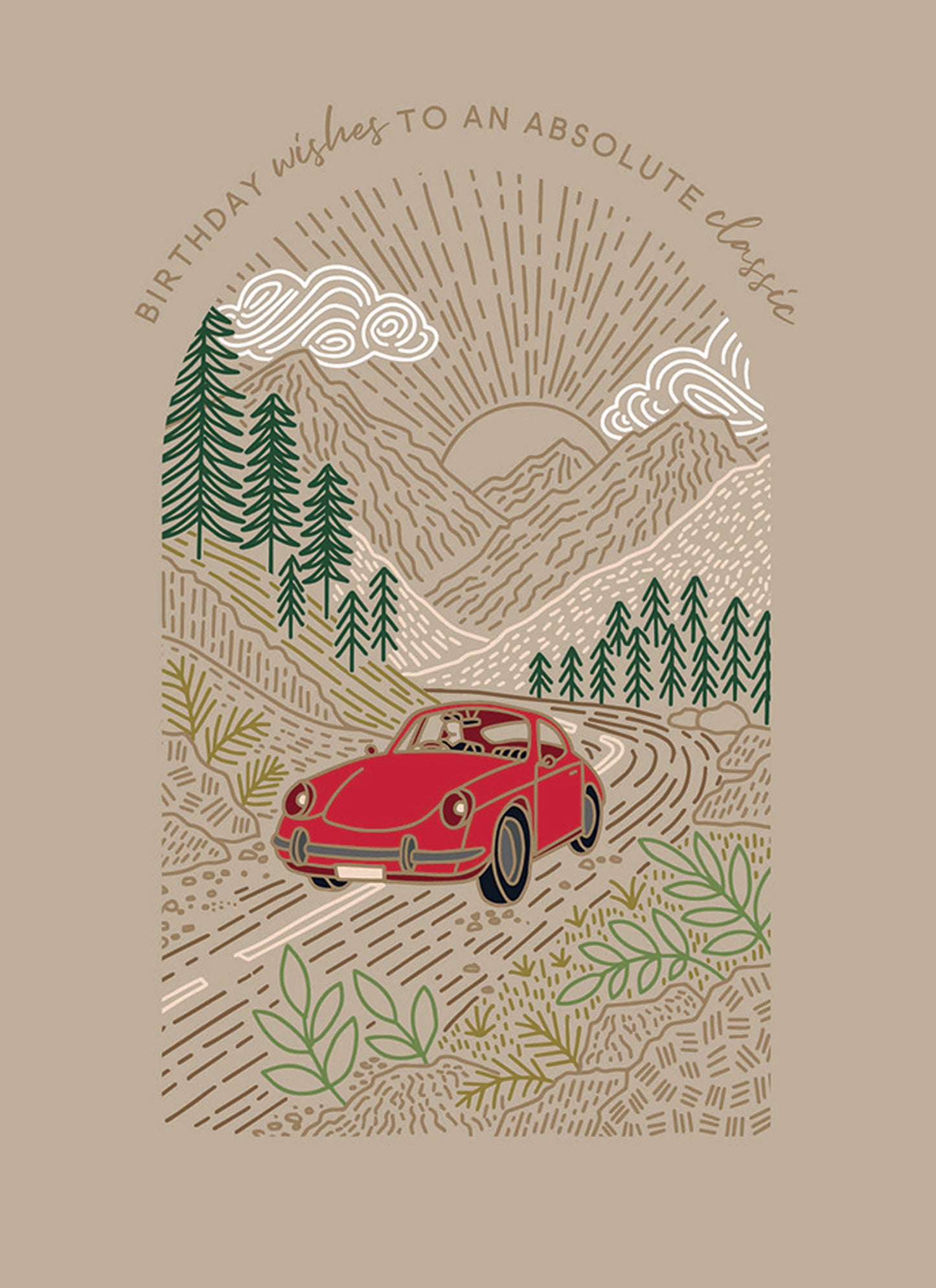 Elliott Card Collection - Classic Car