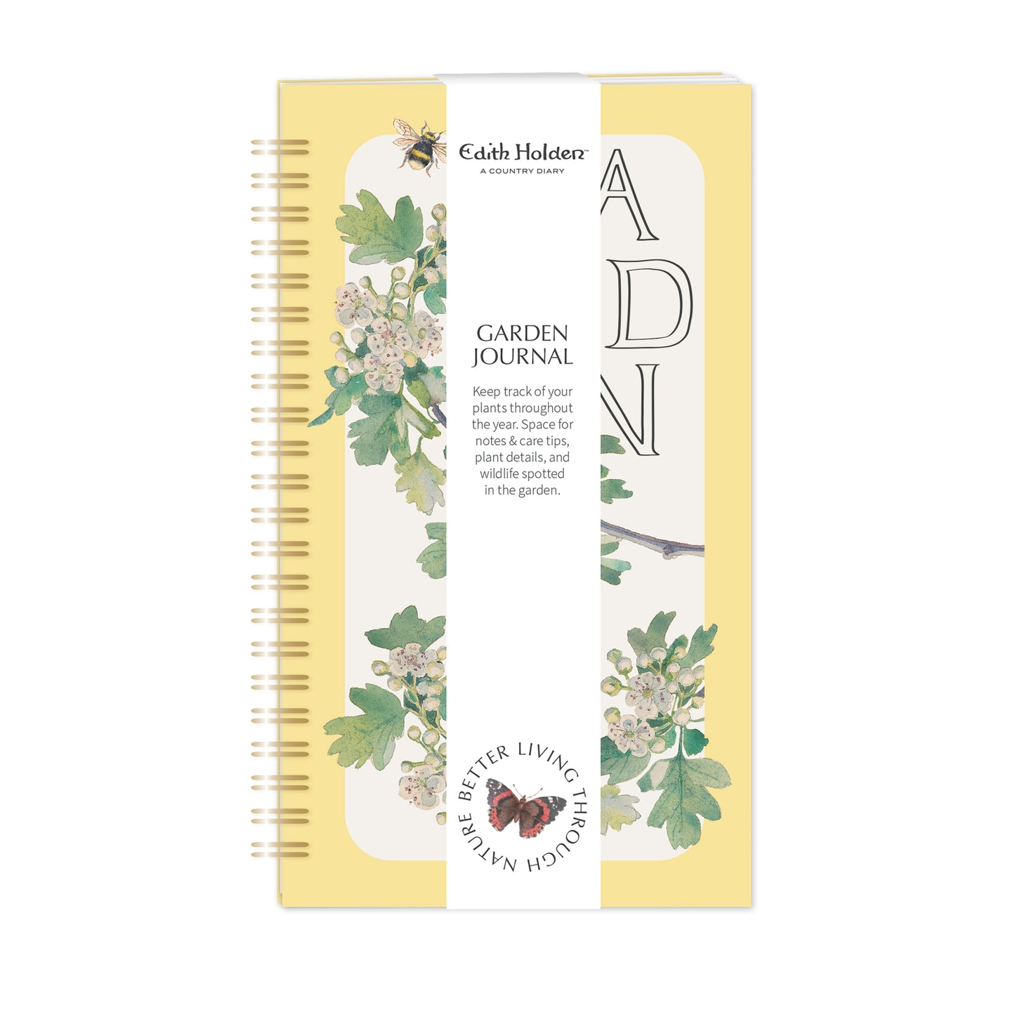 Garden Journal - Edith Holden - Hawthorn Blossom