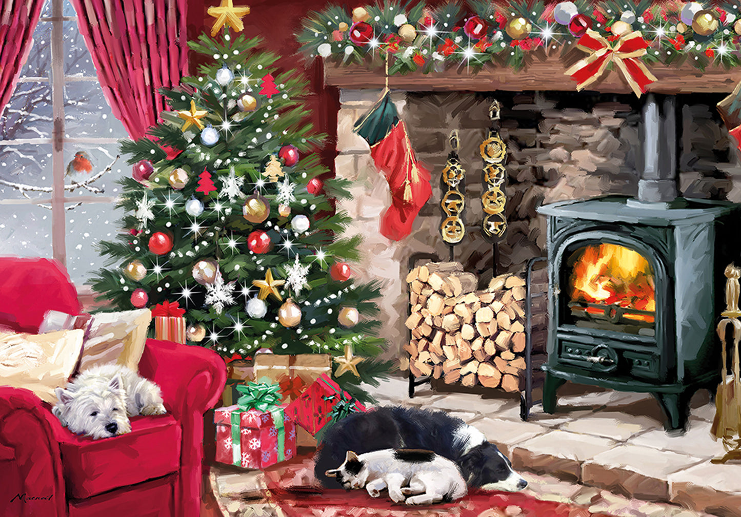 Snuggled Up Jigsaw Puzzle