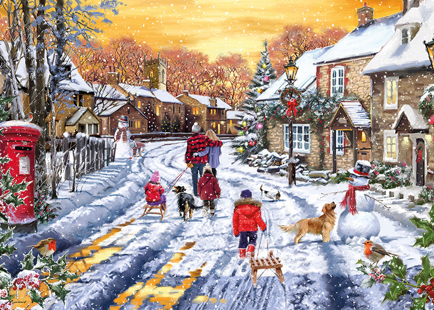 Jigsaw 1000 Piece - Festive Wander