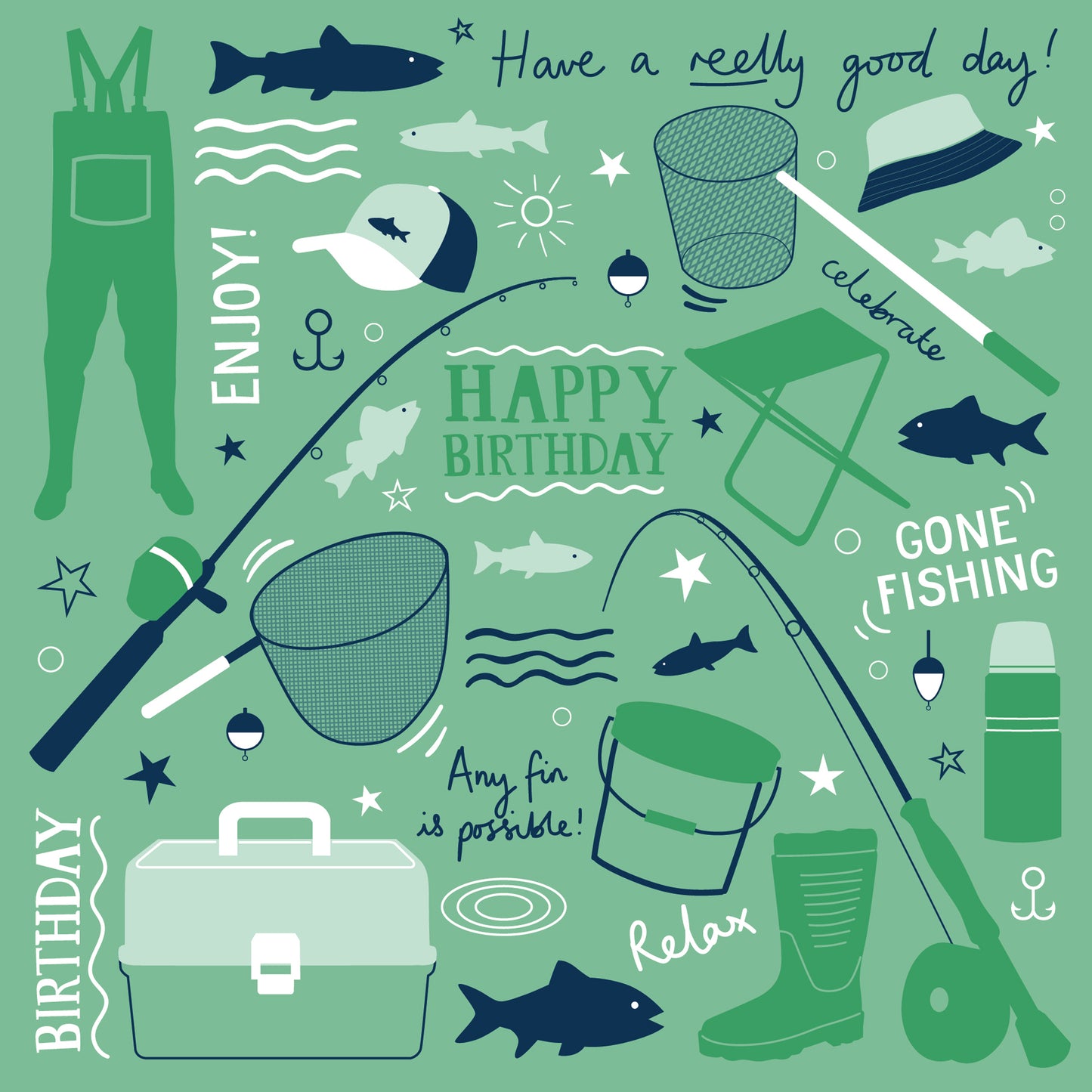 Man Of The Moment Card Collection - Fishing