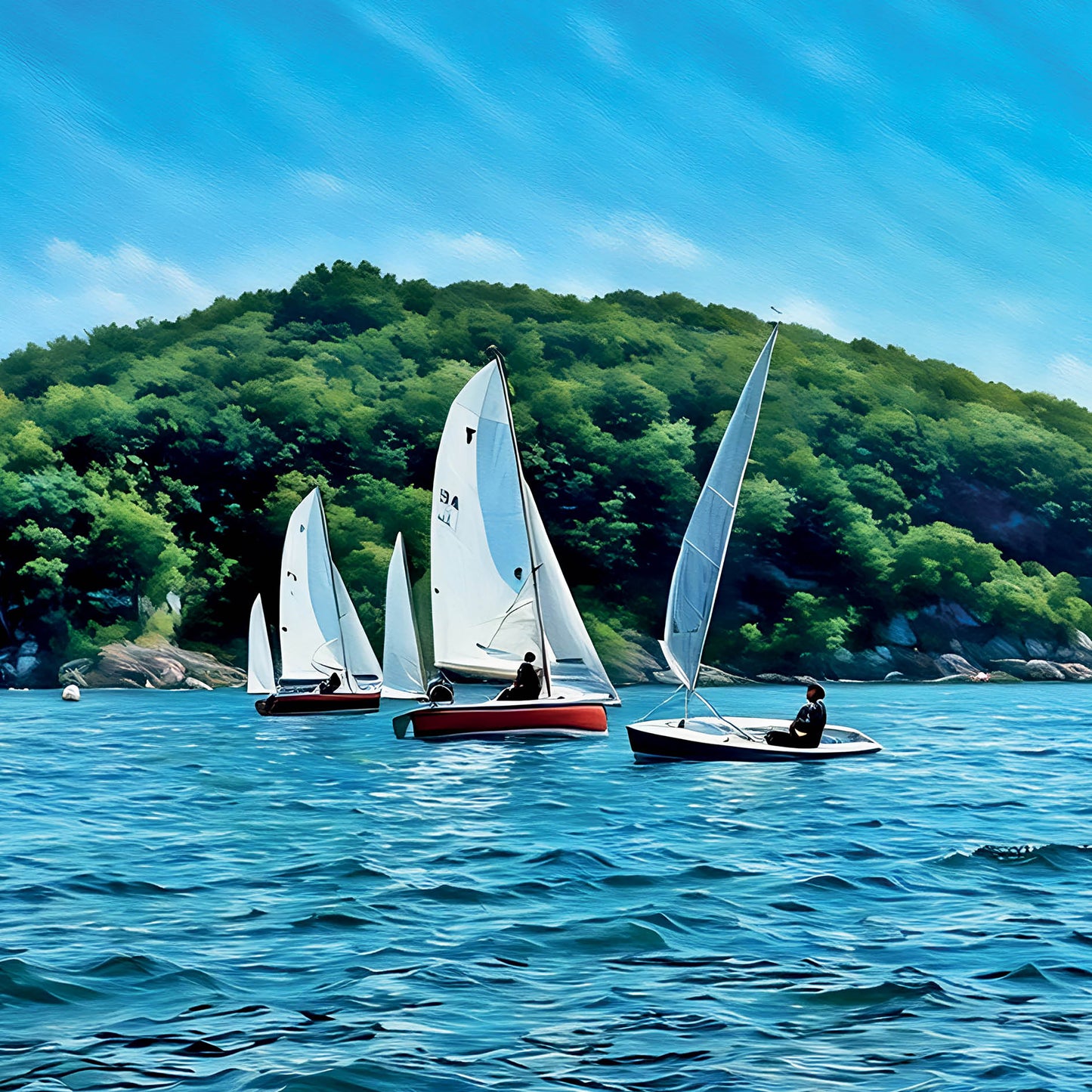 Alex Sharp Card - Sports - Sailing