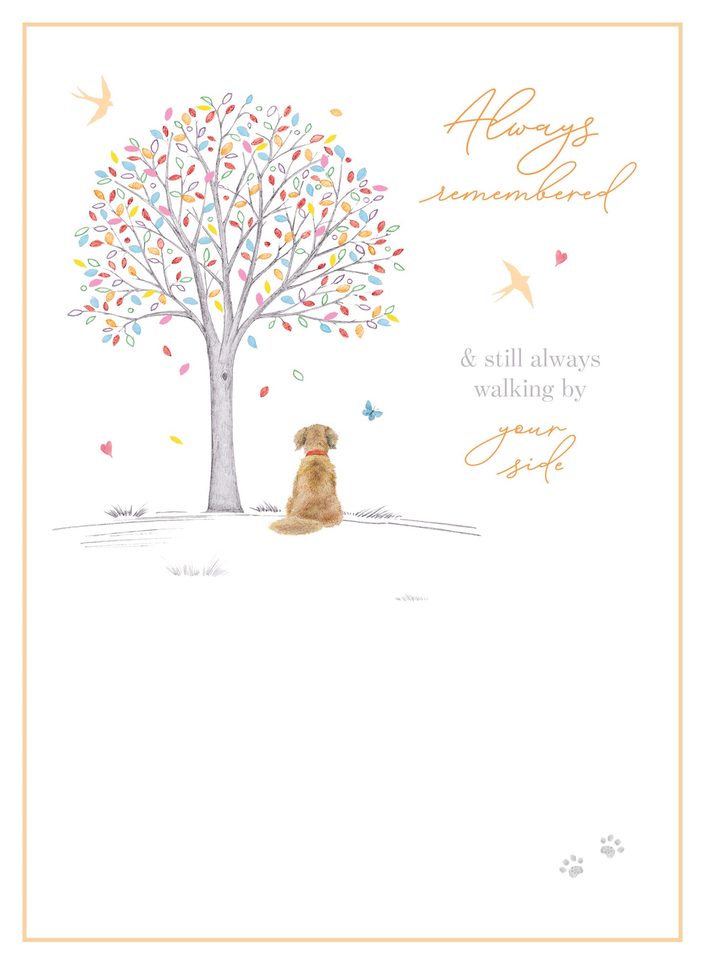 Sympathy Card - Dog