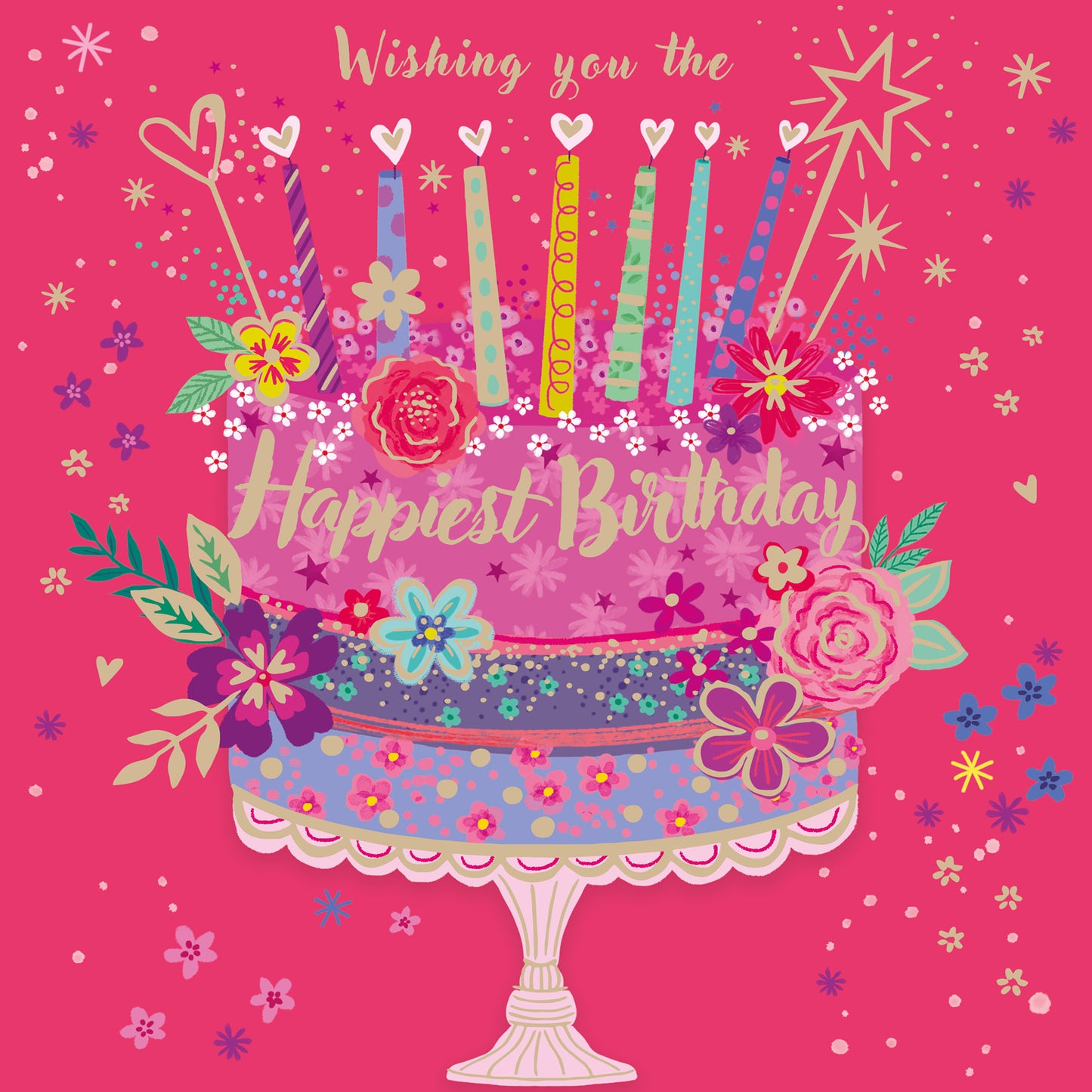 Confetti Card Collection - Cake