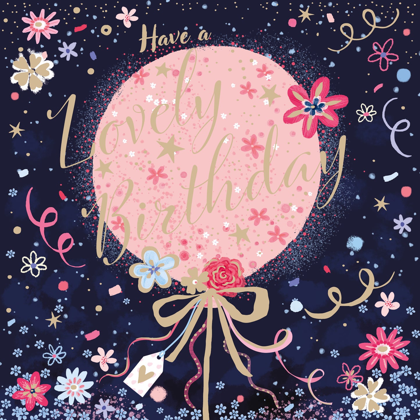 Confetti Card Collection - Balloon