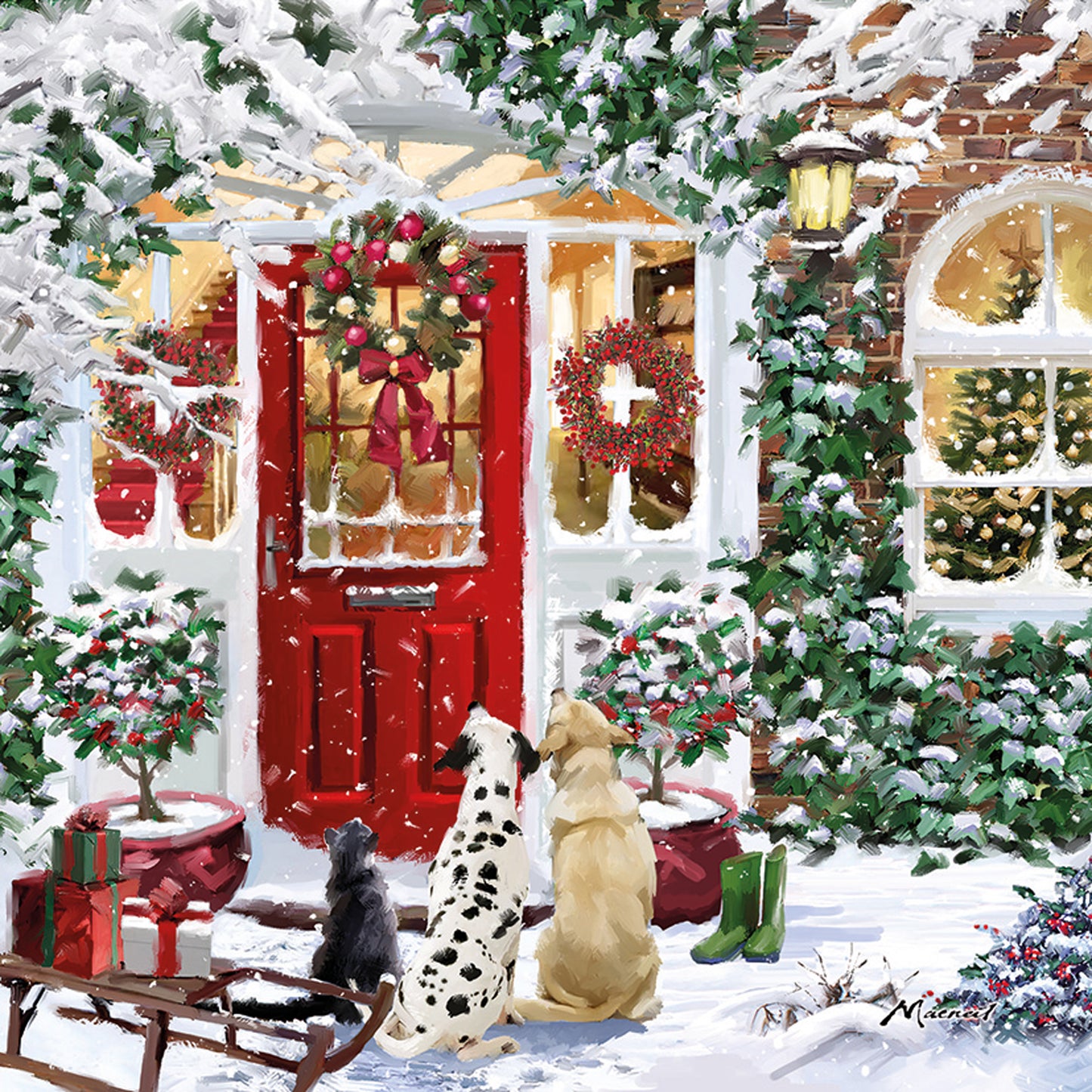 Assorted Christmas Cards - It's Warm Inside