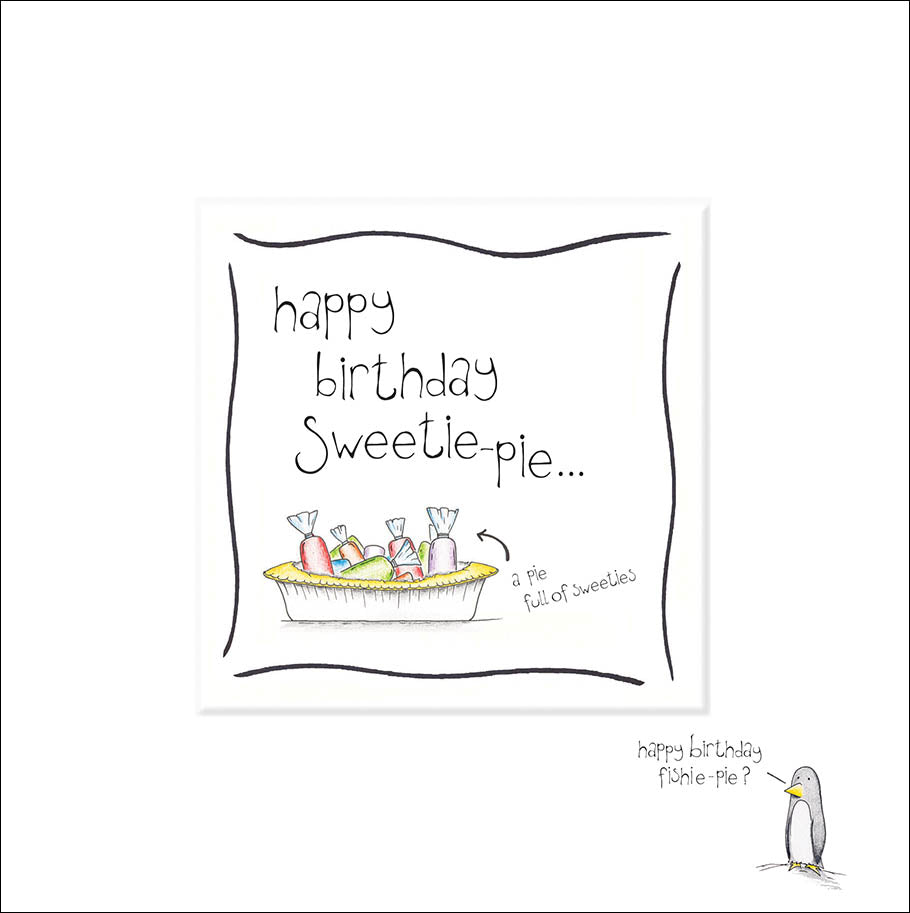 Alec's Cards Card - Sweetie pie (Splimple)