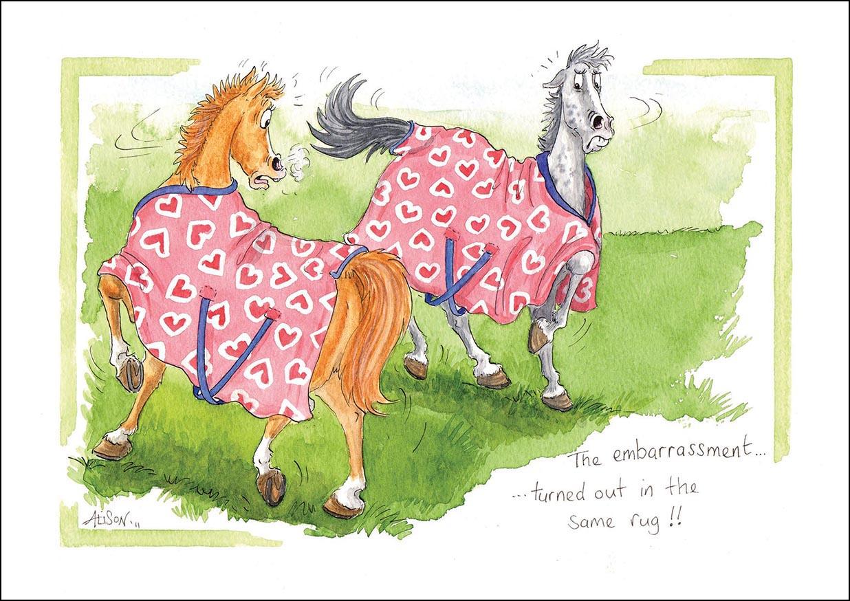 Alison's Animals Card - Fashion faux pas (Splimple - 150x210mm)