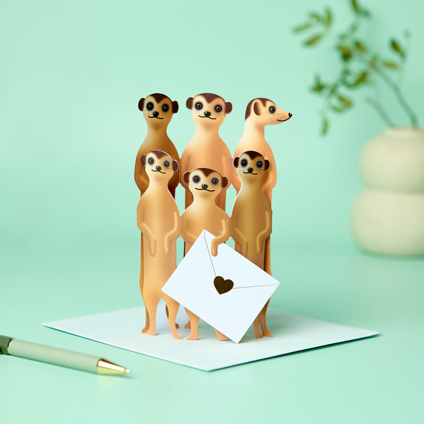 Special Delivery Card Collection - Wildlife - Meerkats