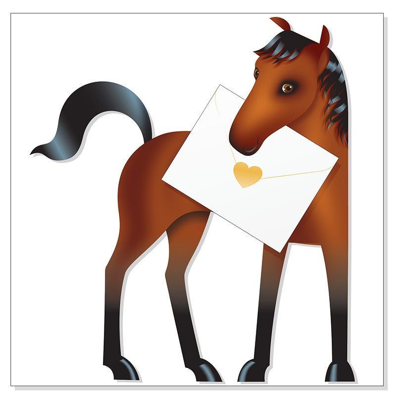 Special Delivery Card Collection - Wildlife - Horse (Chestnut)