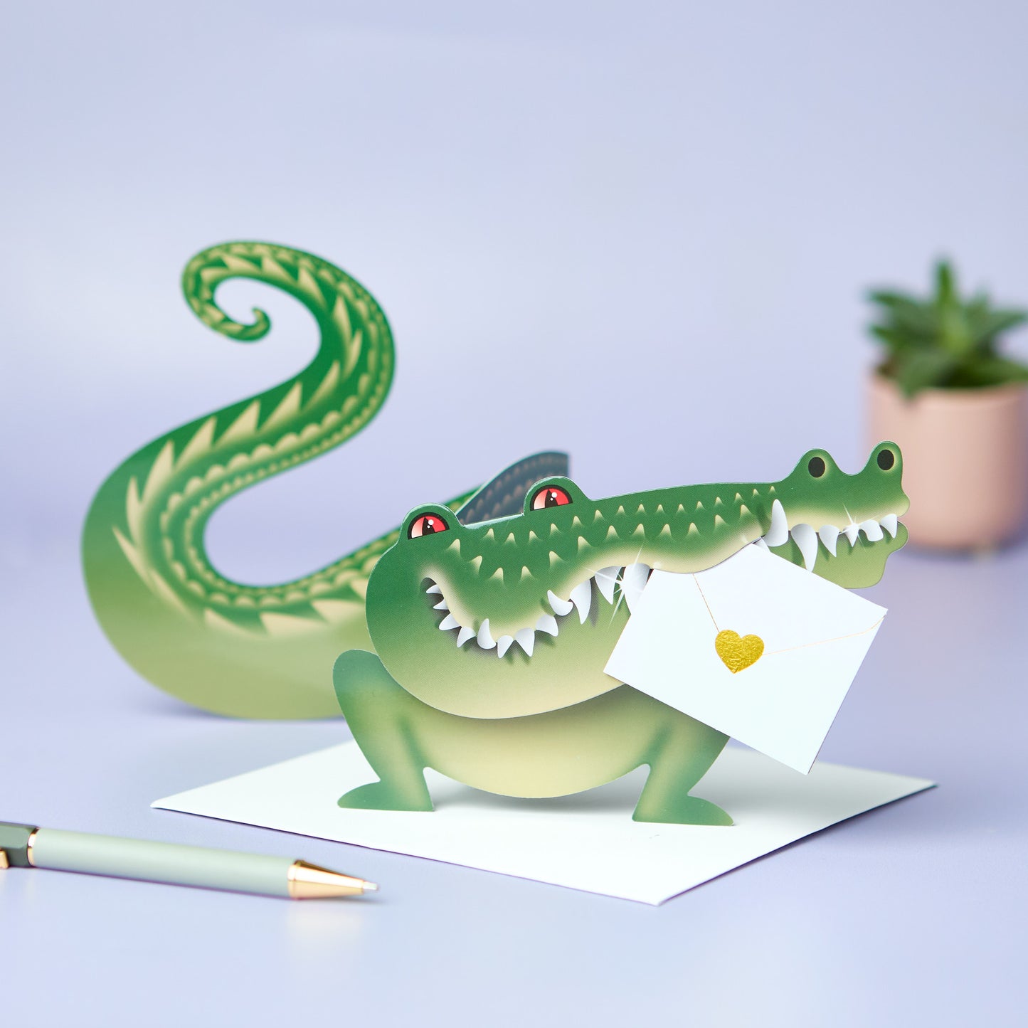 Special Delivery Card Collection - Wildlife - Crocodile (Harry)