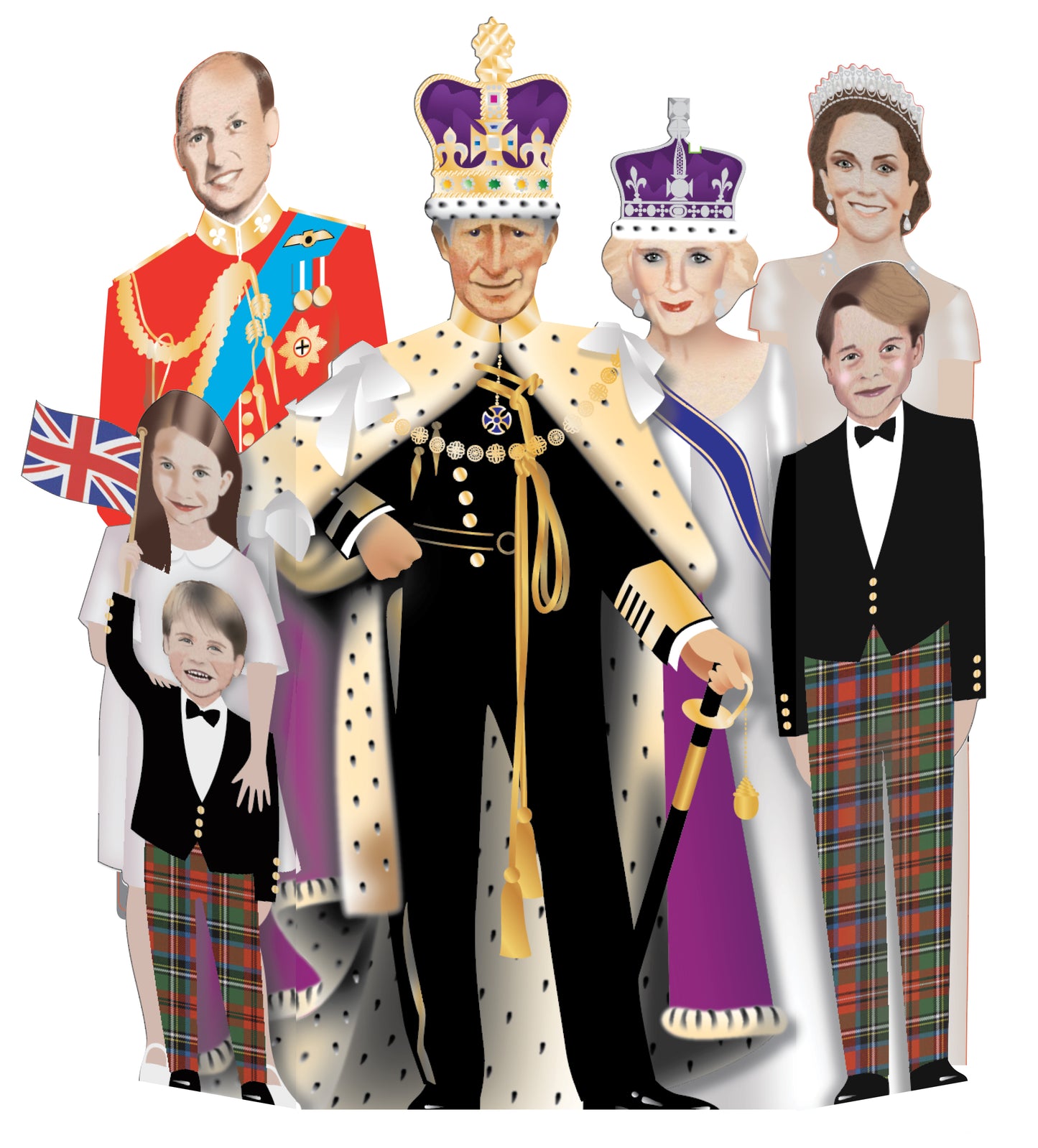 Special Delivery Card Collection - Royal Family (The Family)