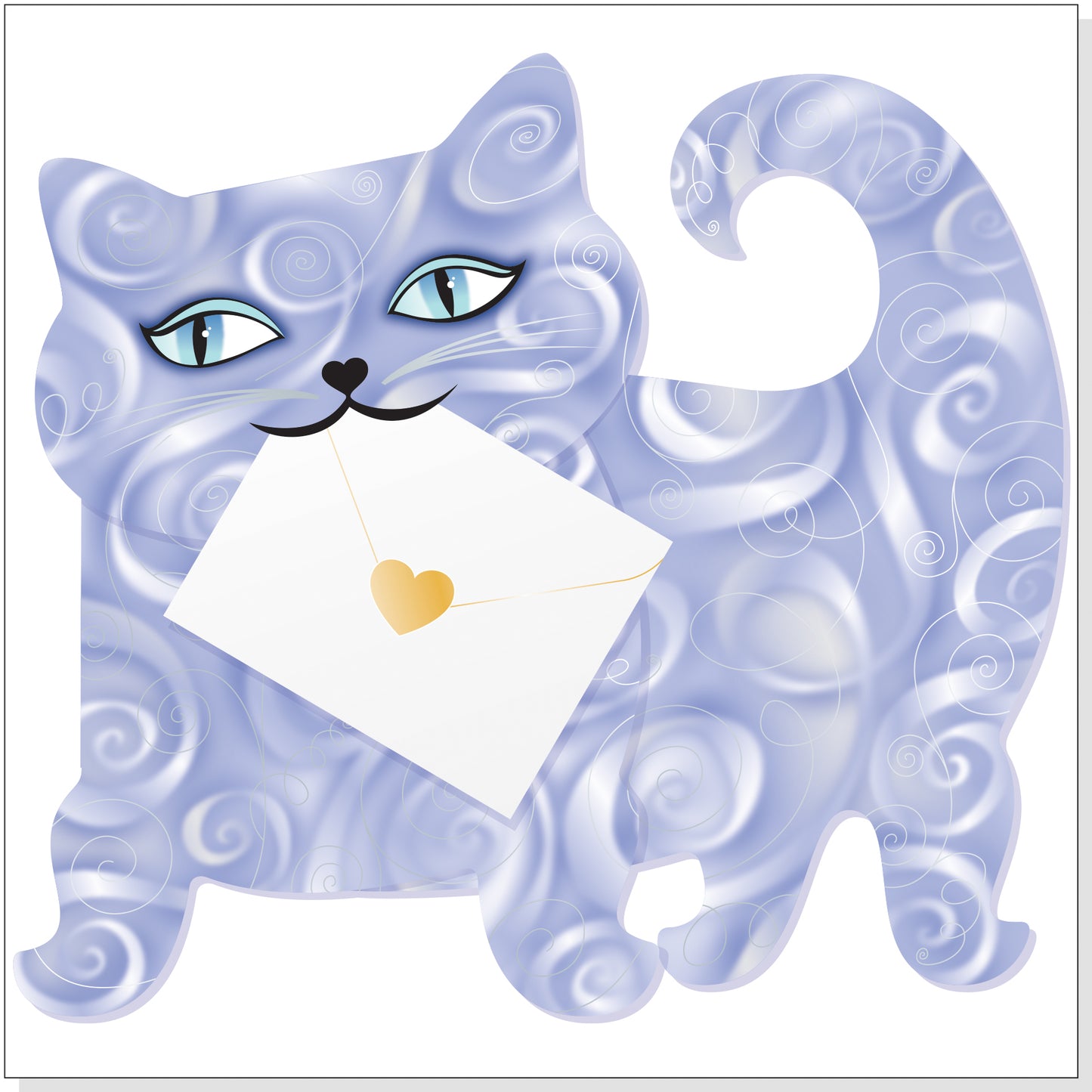 Special Delivery Card Collection - Cat - Fluffy