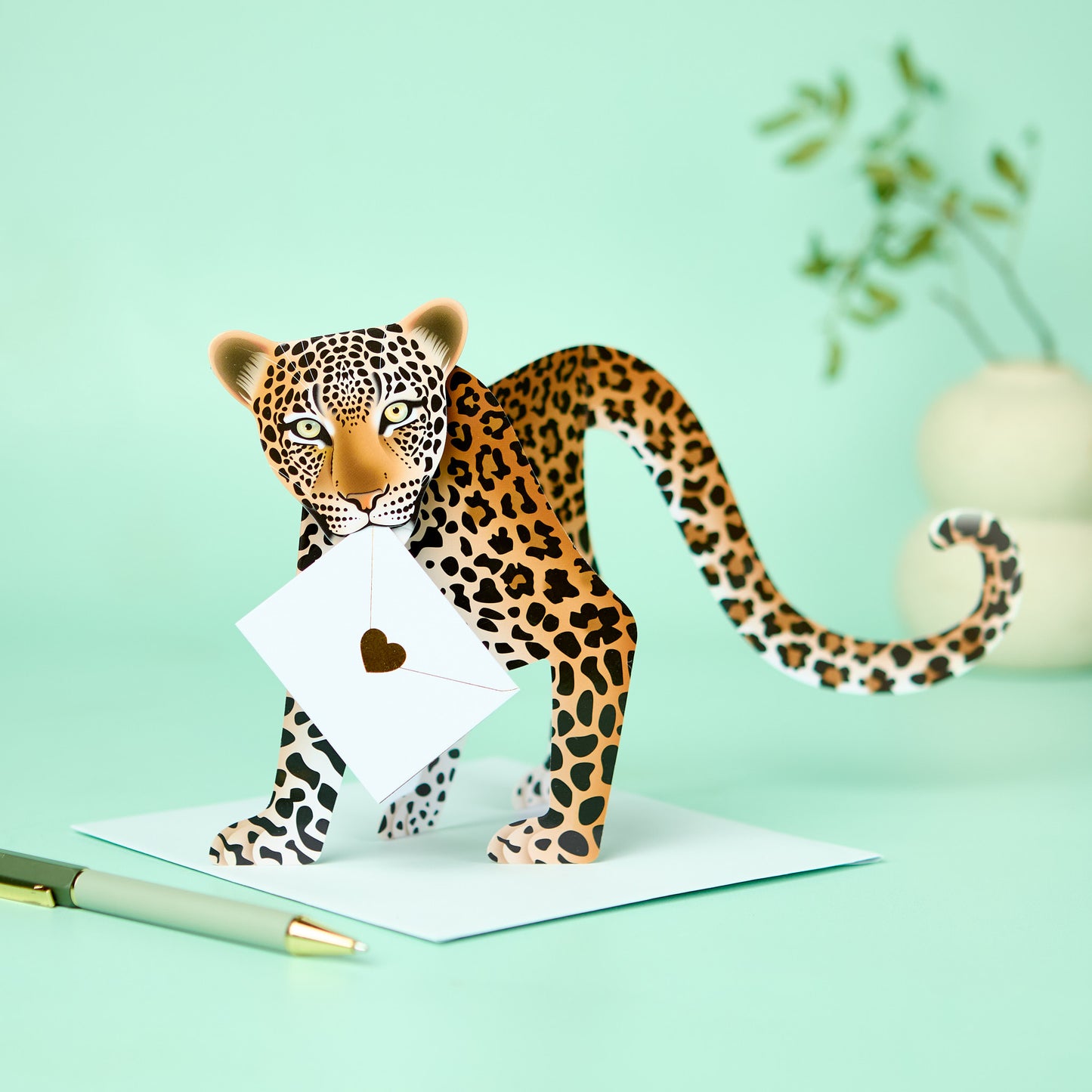 Special Delivery Card Collection - Wildlife - Leopard