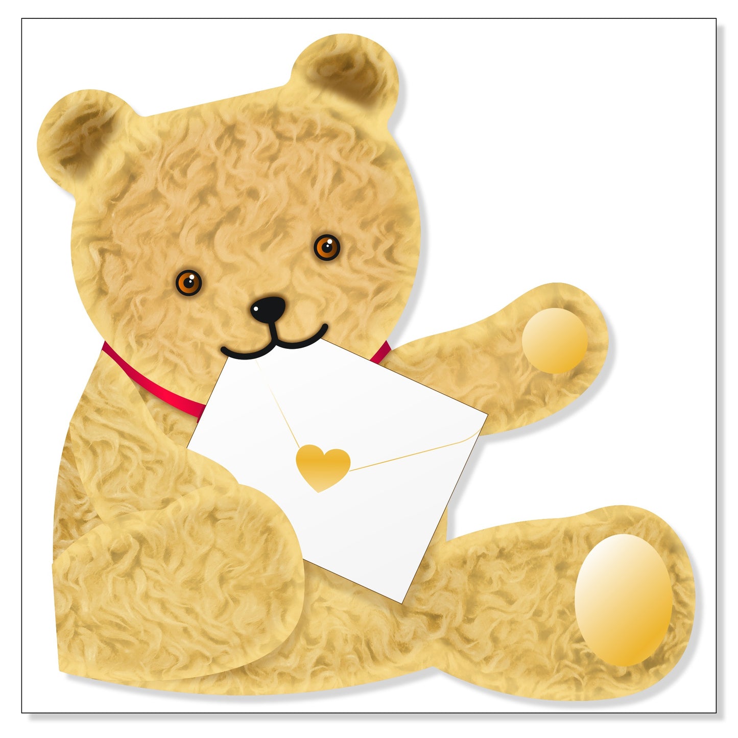 Special Delivery Card Collection - Wildlife - Teddy Bear (Ted)