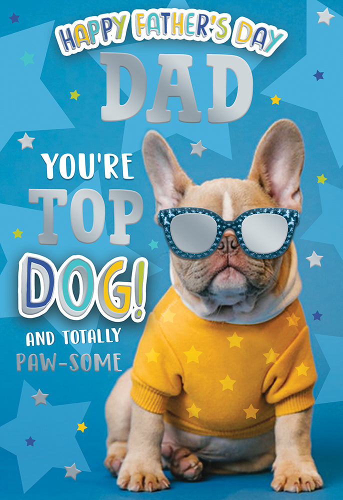 Father's Day Card - Top Dog