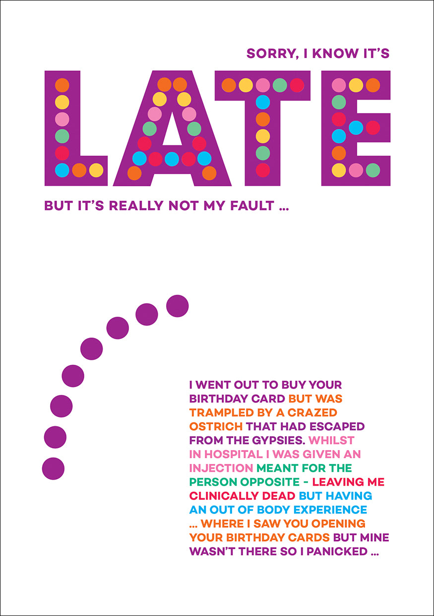 Wordies Card - LATE (Splimple)